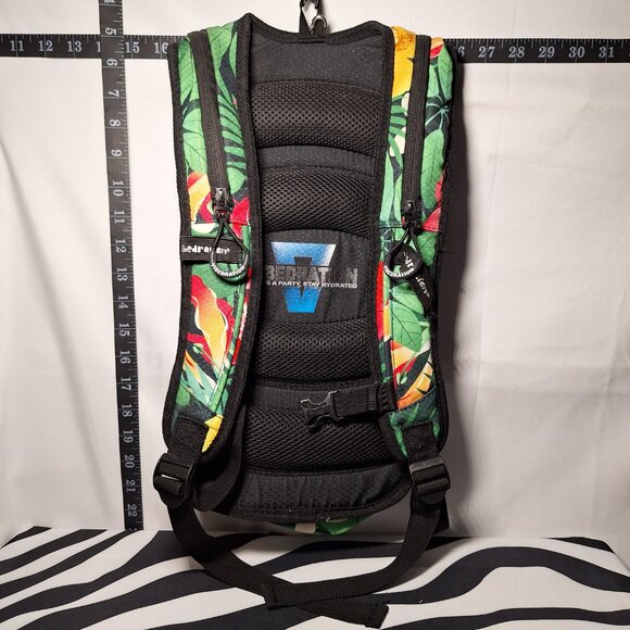 Vibedration Hydration Backpack w/o bladder - Tropical - Used main image 8